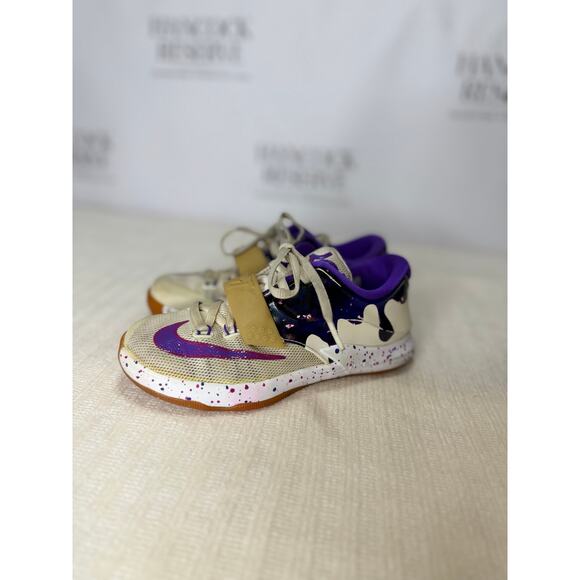 Nike KD 7 VII GS “PB&J Peanut Butter Jelly Basketball Shoes Youth 12C 669944-155 - Picture 7 of 11